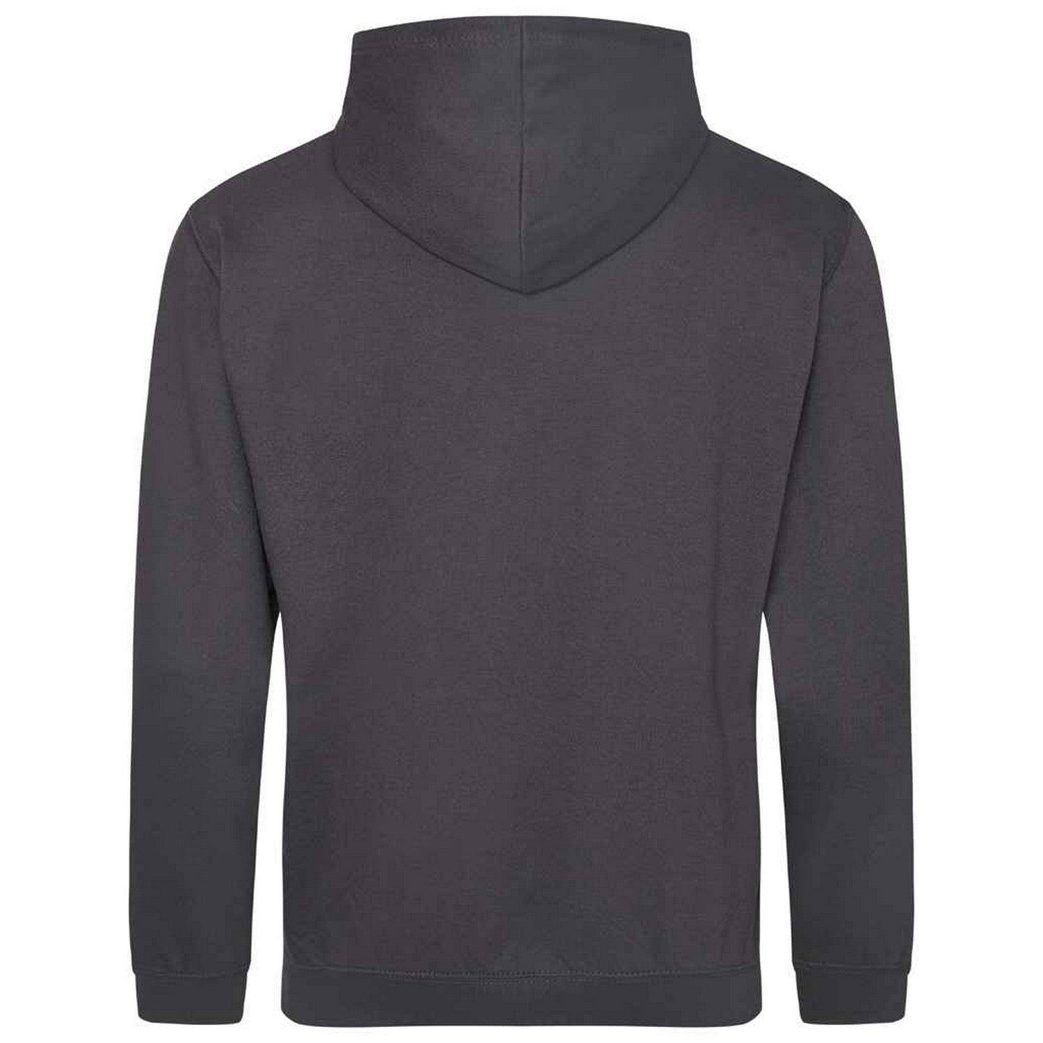 Storm Grey - Back - Awdis Unisex Adult College Hoodie