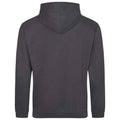 Storm Grey - Back - Awdis Unisex Adult College Hoodie