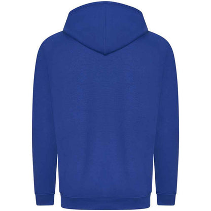 Bright Royal Blue - Back - Awdis Unisex Adult College Hoodie