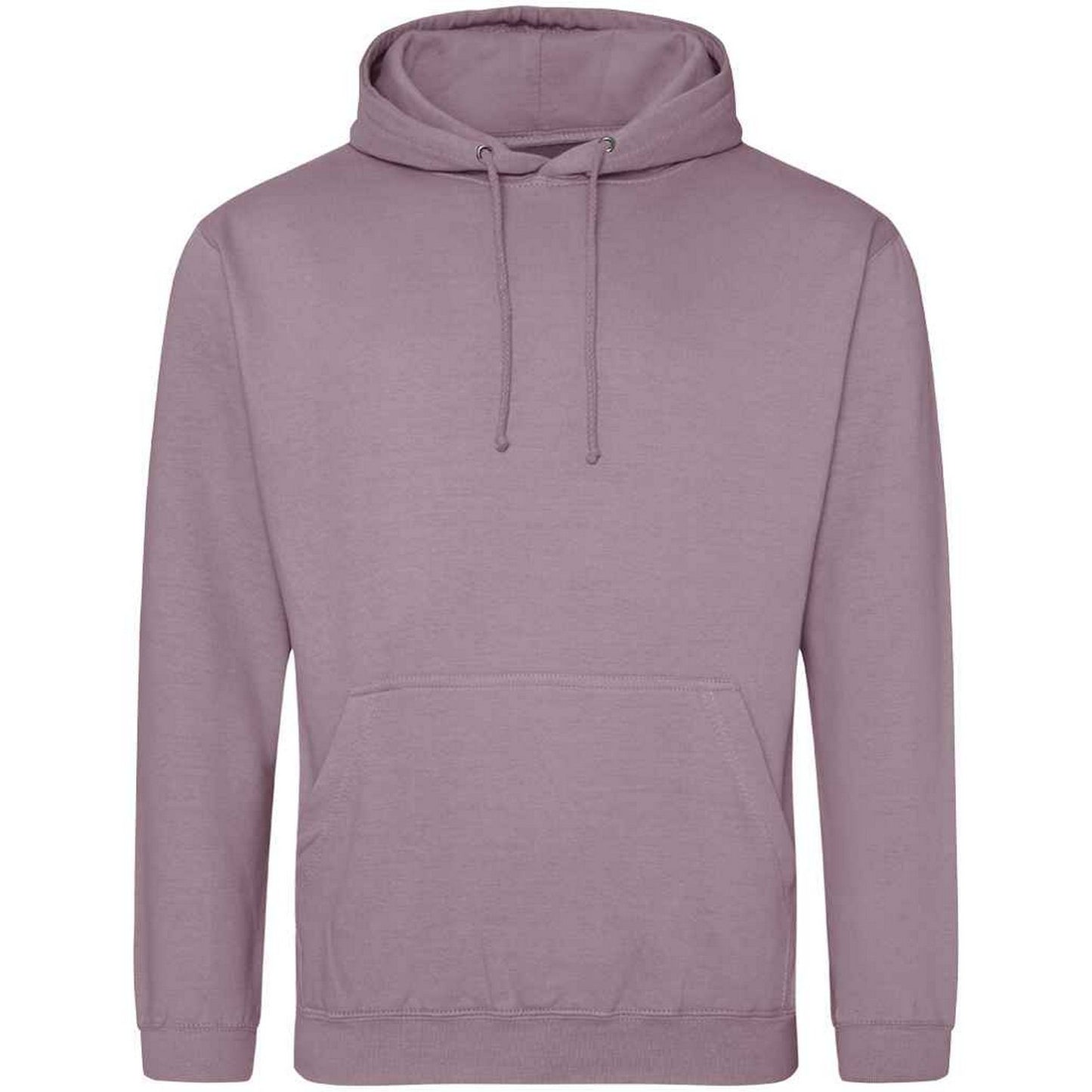 Dusty Purple - Front - Awdis Unisex Adult College Hoodie