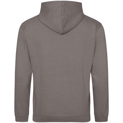 Mocha - Back - Awdis Unisex Adult College Hoodie