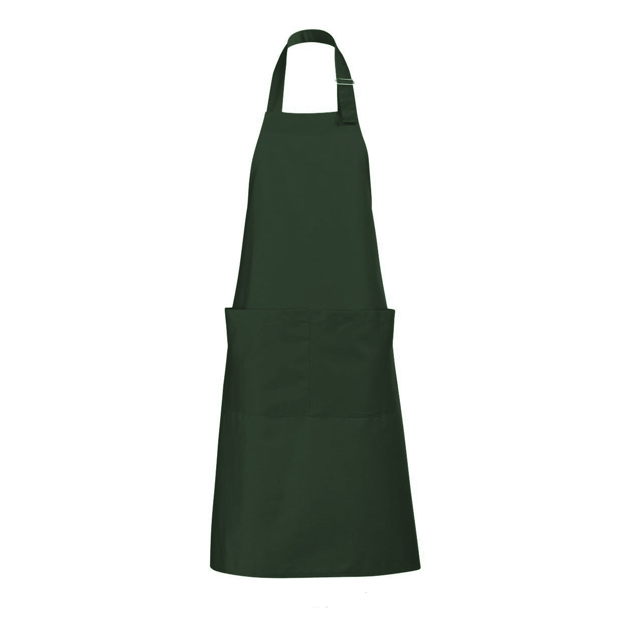 Bottle Green - Front - SOLS Unisex Gala Long Bib Apron - Barwear