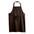 Chocolate - Back - SOLS Unisex Gala Long Bib Apron - Barwear
