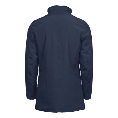 Deep Navy - Back - Tee Jay Mens All Weather Parka