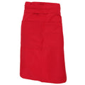 Red - Front - SOLS Unisex Greenwich Apron - Barwear