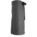 Dark Grey - Side - SOLS Unisex Greenwich Apron - Barwear