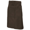 Chocolate - Front - SOLS Unisex Greenwich Apron - Barwear