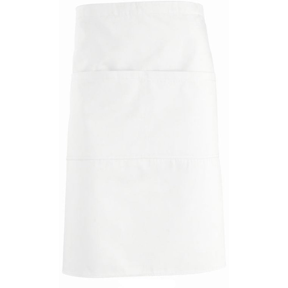 White - Back - SOLS Unisex Greenwich Apron - Barwear