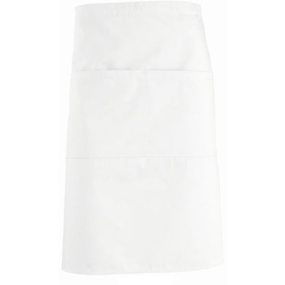 White - Back - SOLS Unisex Greenwich Apron - Barwear