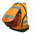 Orange-Black - Back - Yoko London Hi-Vis Backpack