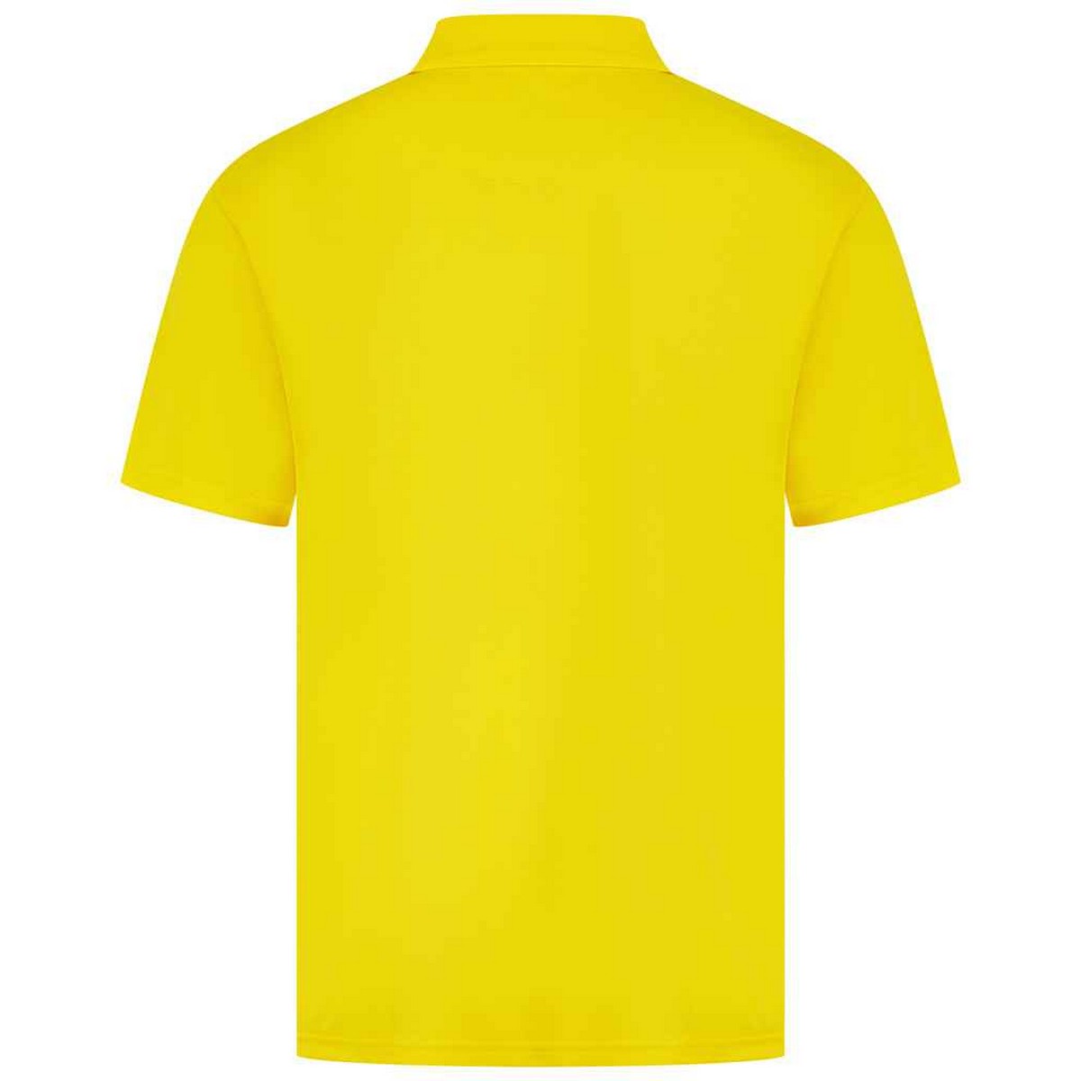 Yellow - Back - Henbury Mens Pique Polo Shirt