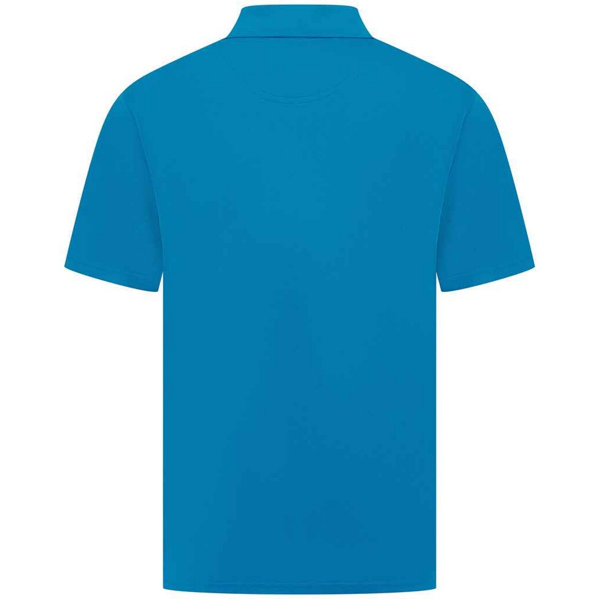 Sapphire Blue - Front - Henbury Mens Pique Polo Shirt