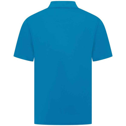 Sapphire Blue - Front - Henbury Mens Pique Polo Shirt