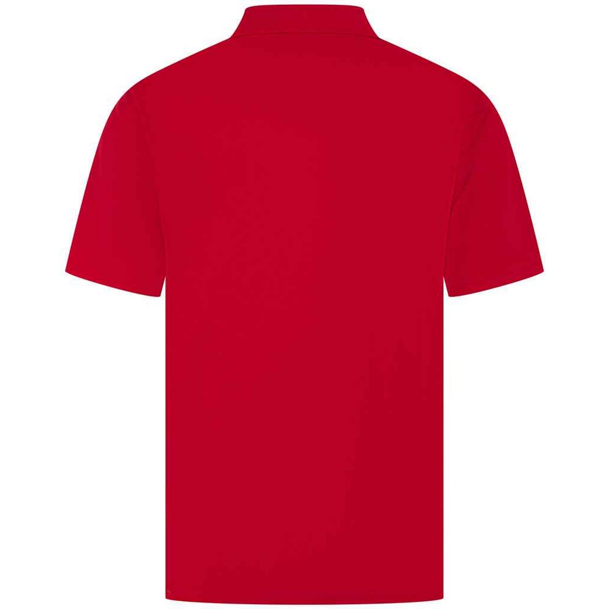 Classic Red - Back - Henbury Mens Pique Polo Shirt