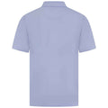 Light Blue - Front - Henbury Mens Pique Polo Shirt