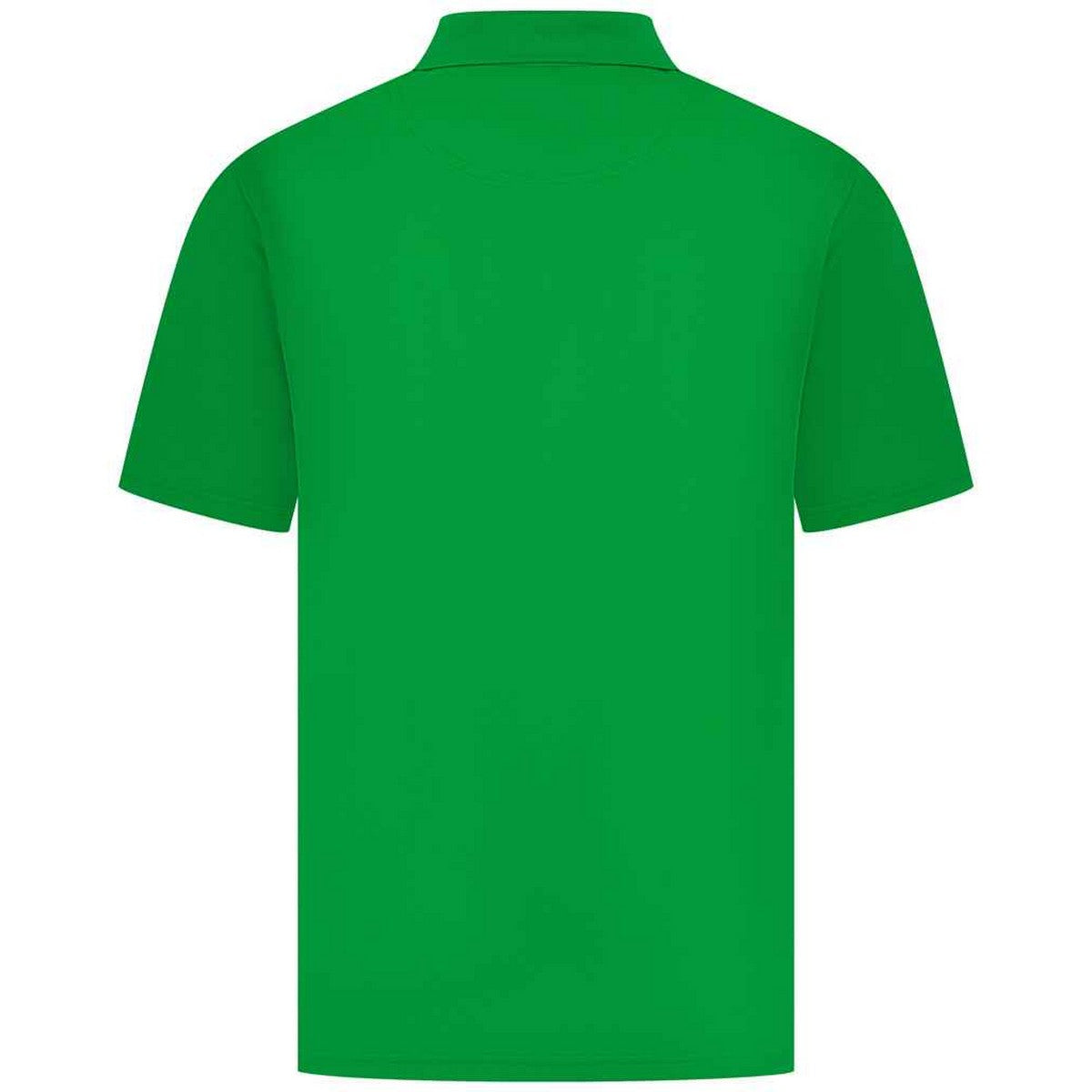 Kelly Green - Back - Henbury Mens Pique Polo Shirt
