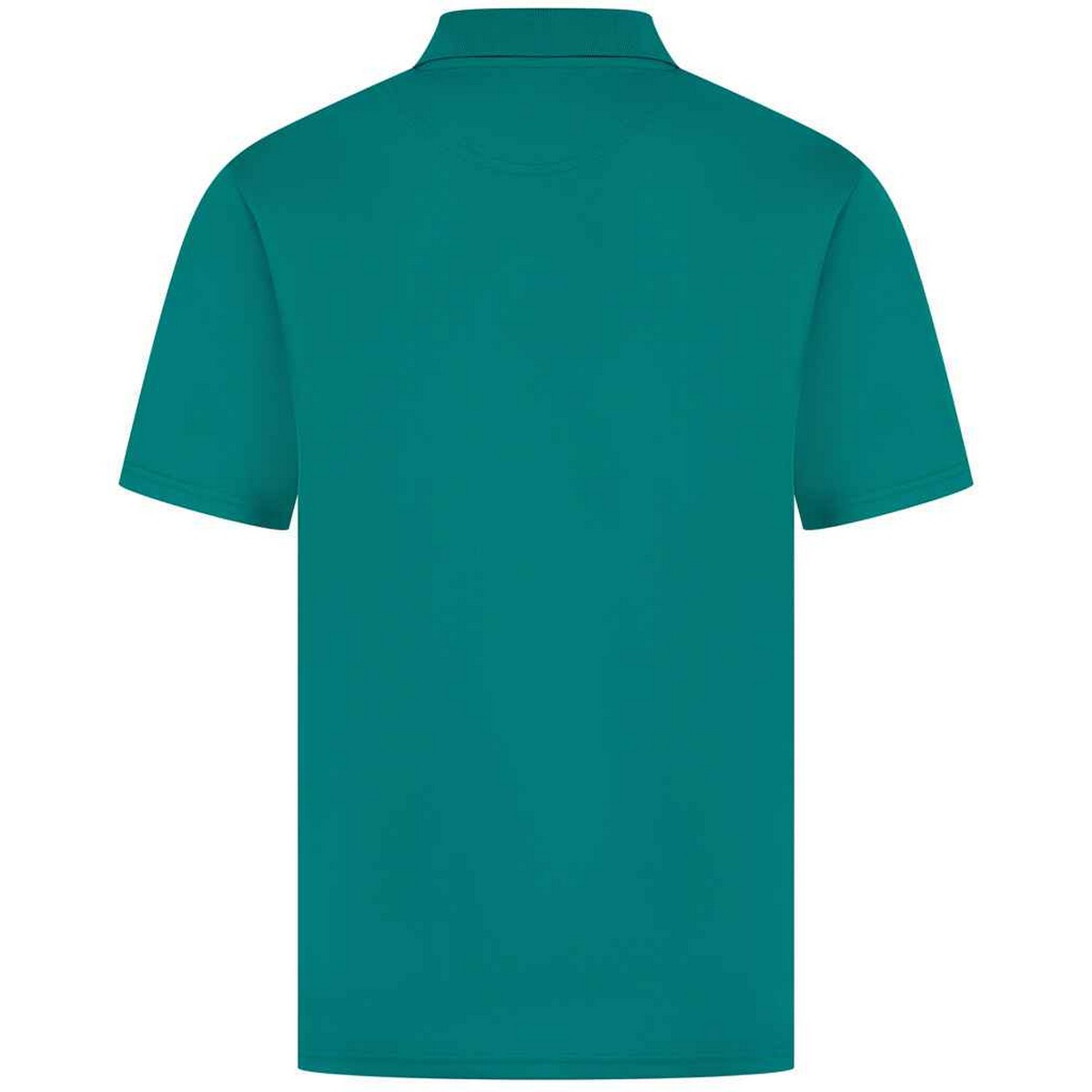 Bright Jade - Front - Henbury Mens Pique Polo Shirt