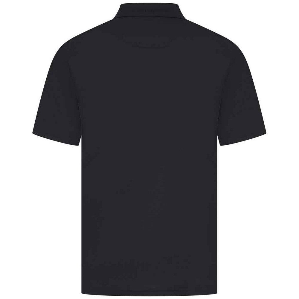 Navy - Back - Henbury Mens Pique Polo Shirt