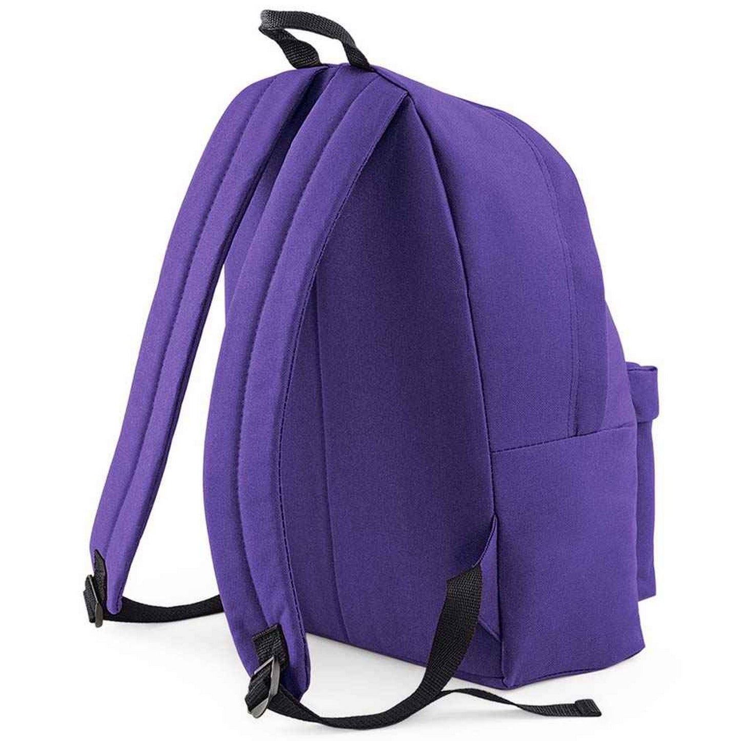 Purple - Back - Bagbase Original Fashion Backpack