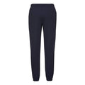 Navy - Back - Fruit of the Loom Mens Classic Elasticated Hem Jogging Bottoms