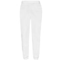 White - Front - Fruit of the Loom Mens Classic Elasticated Hem Jogging Bottoms