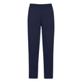 Deep Navy - Back - Fruit of the Loom Mens Open Hem Jogging Bottoms