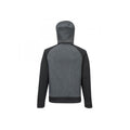 Grey-Black-Yellow - Back - Portwest Mens Zipped Hoodie