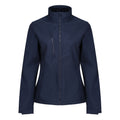 Navy - Front - Regatta Womens-Ladies Ablaze Three Layer Soft Shell Jacket