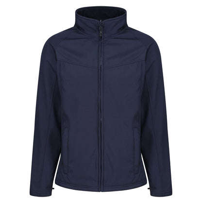 Navy - Front - Regatta Mens Uproar Soft Shell Jacket