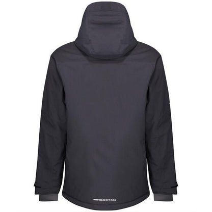 Grey-Black - Back - Regatta Mens X-Pro Marauder III Insulated Jacket