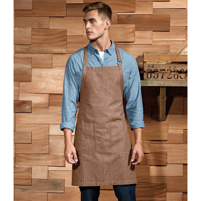 Brown Denim - Back - Premier Organic Cotton Full Apron