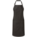 Brown Denim - Back - Premier Organic Cotton Full Apron