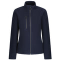 Navy - Front - Regatta Womens-Ladies Honestly Made Recycled Fleece Jacket
