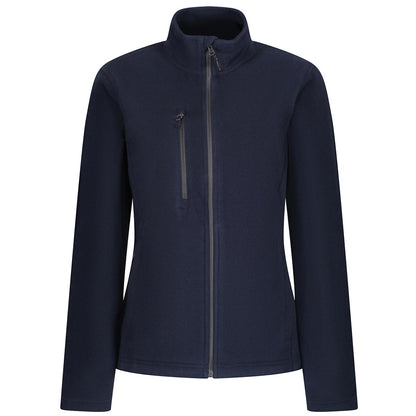 Navy - Front - Regatta Womens-Ladies Honestly Made Recycled Fleece Jacket
