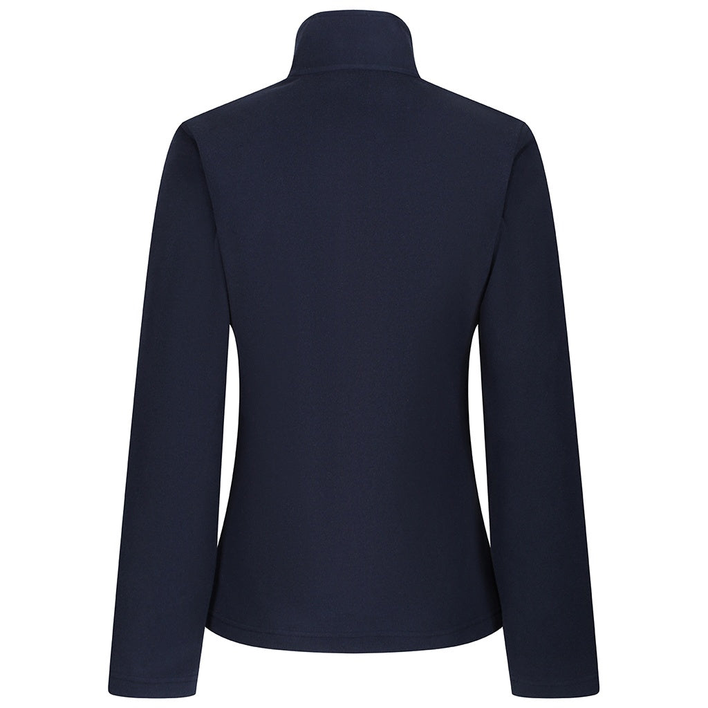 Navy - Back - Regatta Womens-Ladies Honestly Made Recycled Fleece Jacket