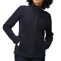 Navy - Side - Regatta Womens-Ladies Honestly Made Recycled Fleece Jacket