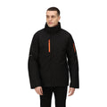 Black-Magma Orange - Side - Regatta Mens X-Pro Exosphere II Soft Shell Jacket