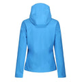 French Blue-Navy - Side - Regatta Womens-Ladies Venturer Hooded Soft Shell Jacket