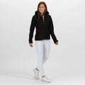 Black - Back - Regatta Womens-Ladies Venturer Hooded Soft Shell Jacket