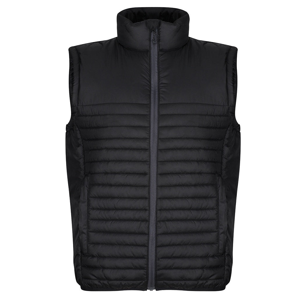 Black - Front - Regatta Mens Honestly Made Recycled Body Warmer