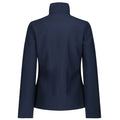 Navy - Back - Regatta Womens-Ladies Honestly Made Recycled Soft Shell Jacket