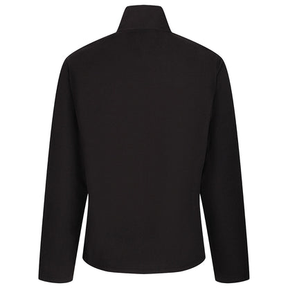 Black - Side - Regatta Mens Microfleece Recycled Jacket