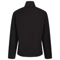 Black - Side - Regatta Mens Microfleece Recycled Jacket