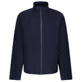 Navy - Front - Regatta Mens Microfleece Recycled Jacket