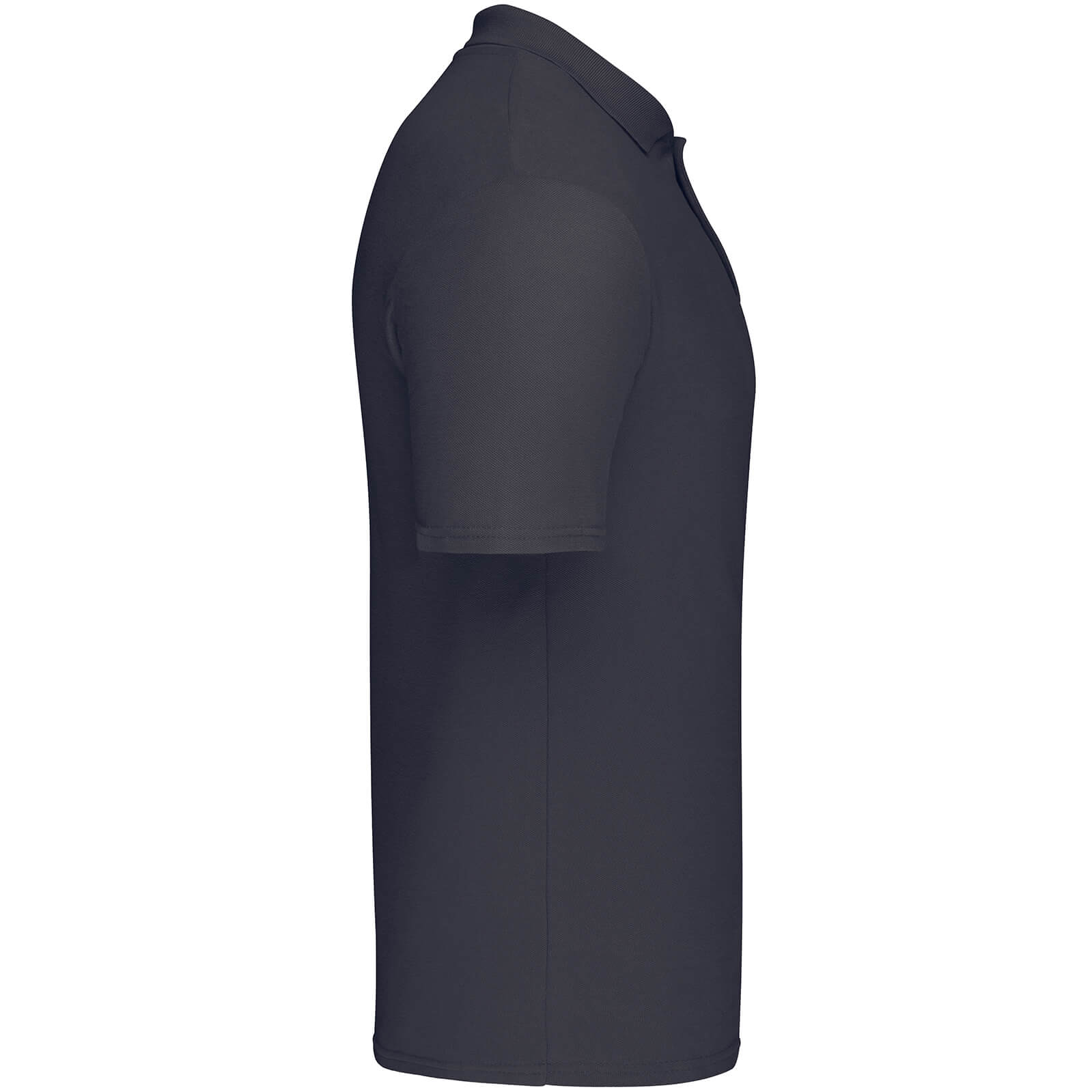 Deep Navy - Side - Fruit Of The Loom Mens Original Pique Polo Shirt