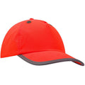 Red - Front - Yoko Hi-Vis Safety Bump Cap