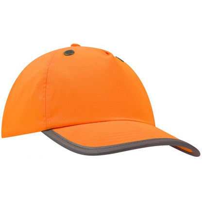Orange - Front - Yoko Hi-Vis Safety Bump Cap