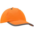 Orange - Front - Yoko Hi-Vis Safety Bump Cap