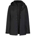 Black - Front - Regatta Womens-Ladies Classic Waterproof Padded Jacket