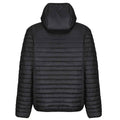 Black - Close up - Regatta Mens Honestly Made Recycled Thermal Padded Jacket